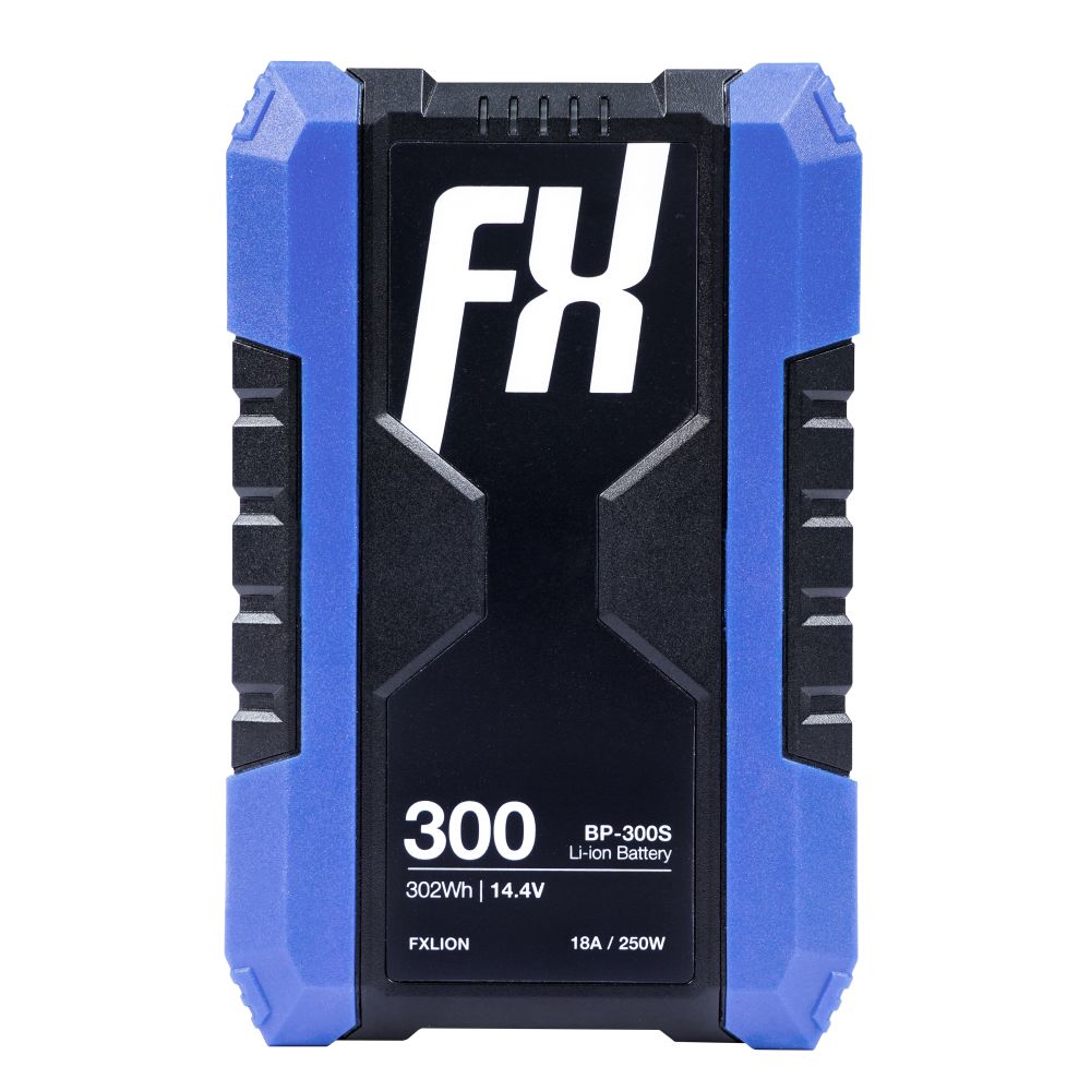 Fxlion Cool Black V-Mount Battery, 14.4V, 302Wh with USB, D-Tap