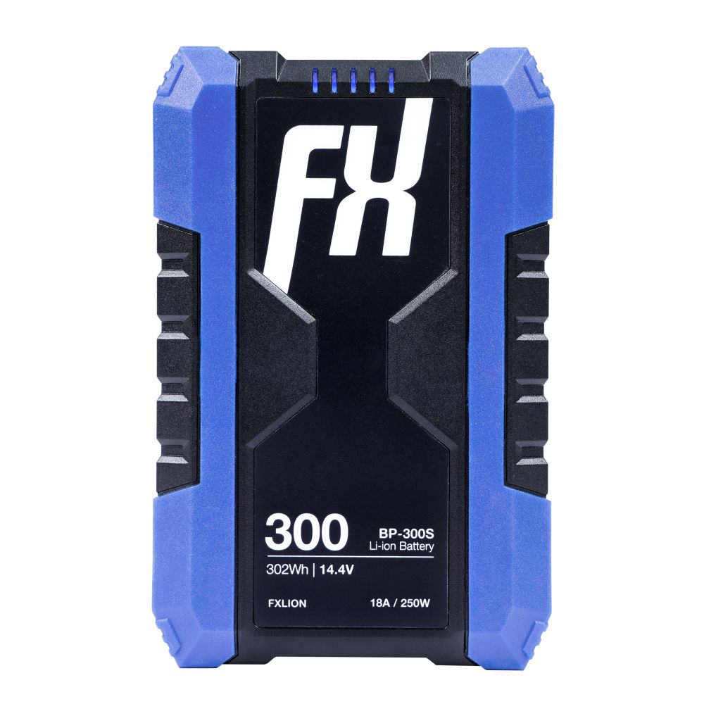 Fxlion Cool Black V-Mount Battery, 14.4V, 302Wh with USB, D-Tap