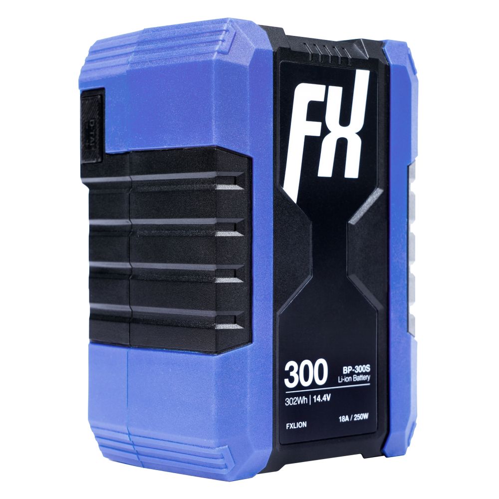 Fxlion Cool Black V-Mount Battery, 14.4V, 302Wh with USB, D-Tap