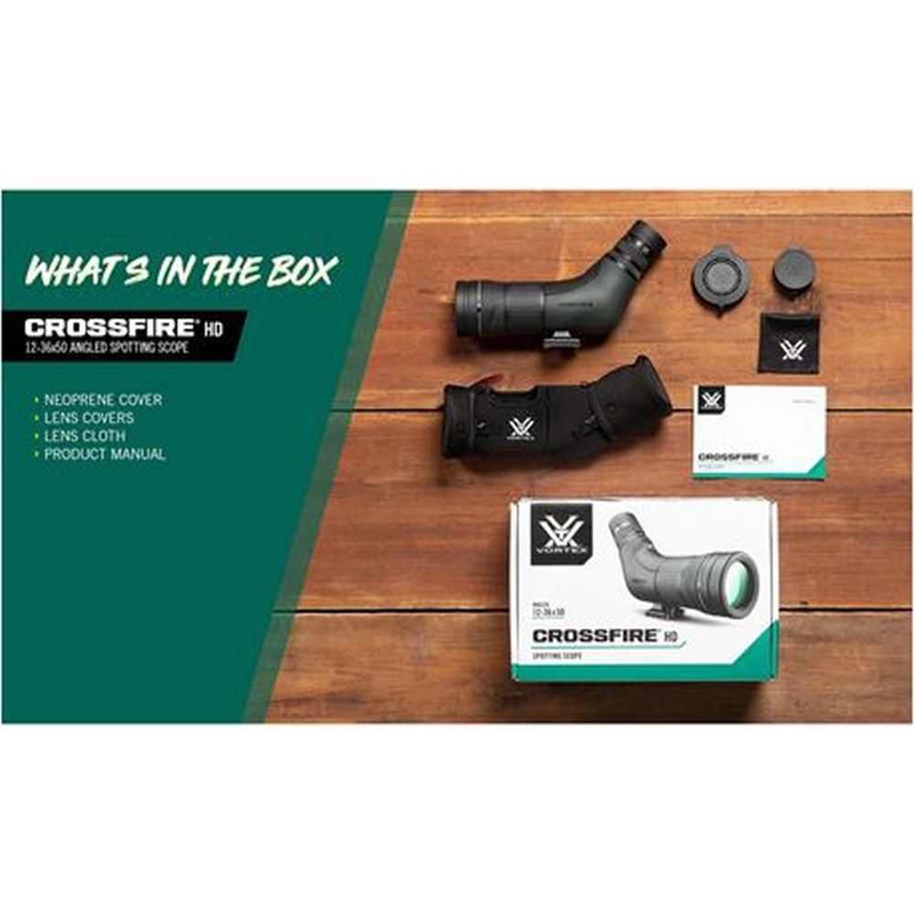 Vortex Crossfire HD 12-36x50 Spotting scope