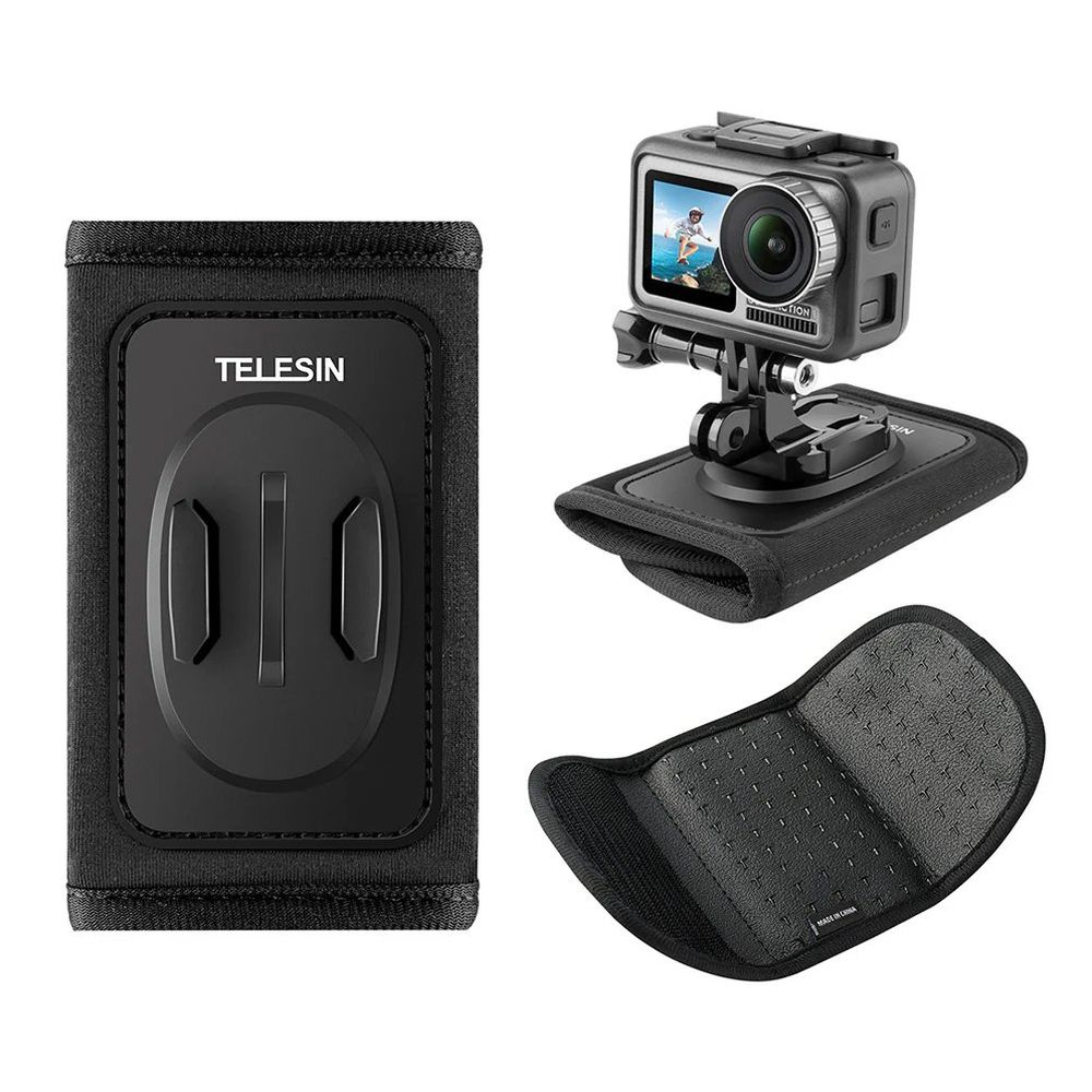 Telesin Backpack Strap Mount 360° Rotatable