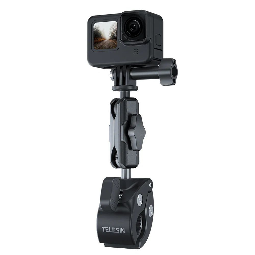 Telesin Crab Claw Clamp Handlebar Mount