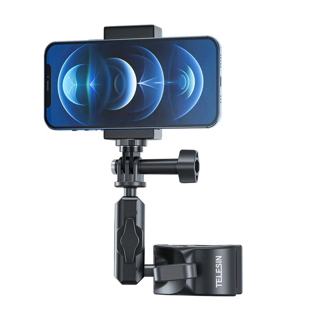 Telesin Crab Claw Clamp Handlebar Mount