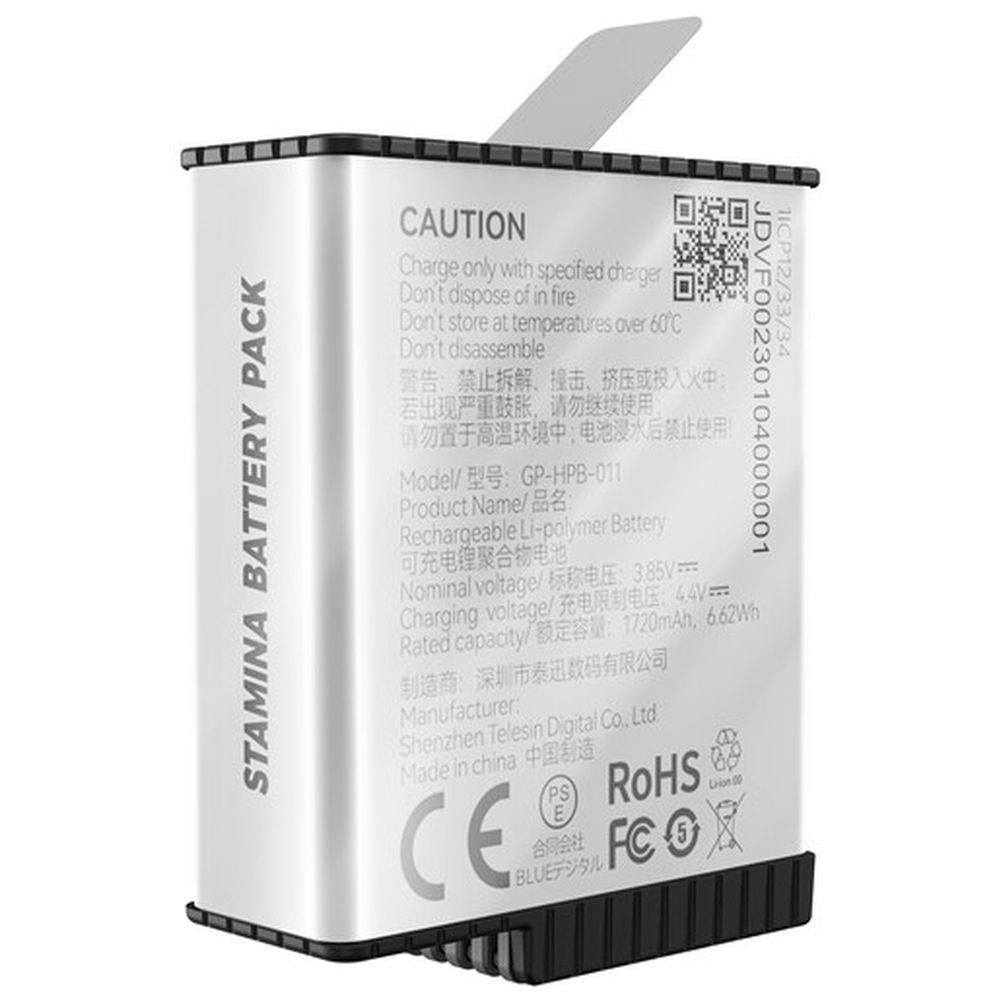 Telesin Stamina High Performance battery GoPro 9/10/11/12