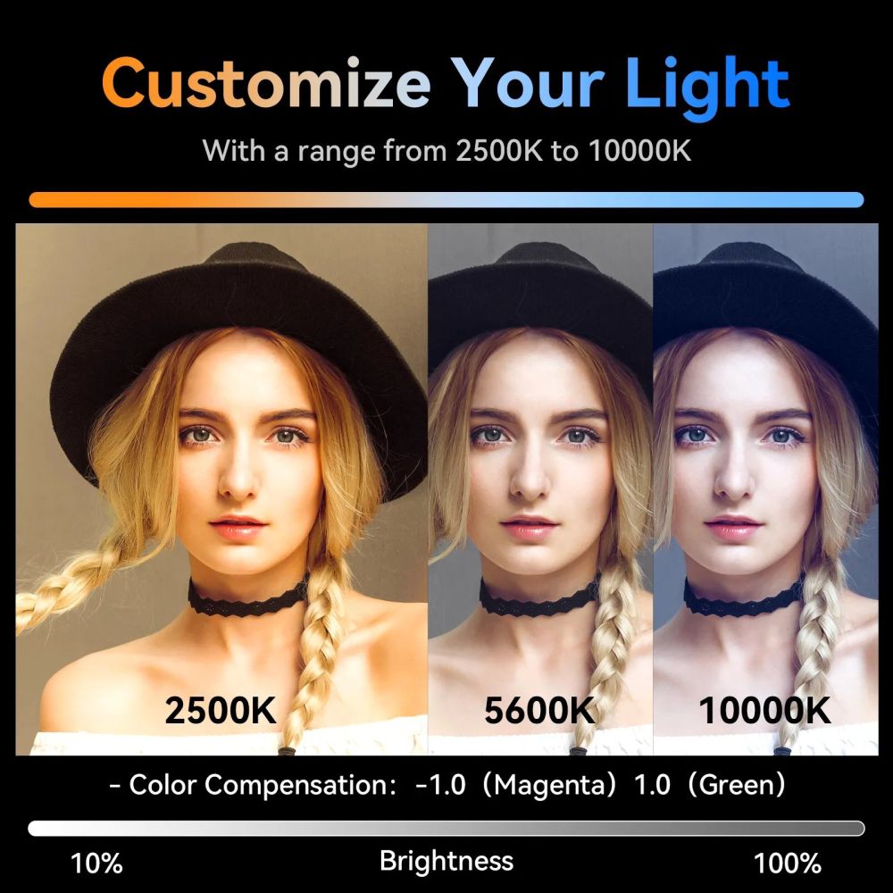 Ulanzi VL360 RGB 40W Pro Tube Light Stick met handvat