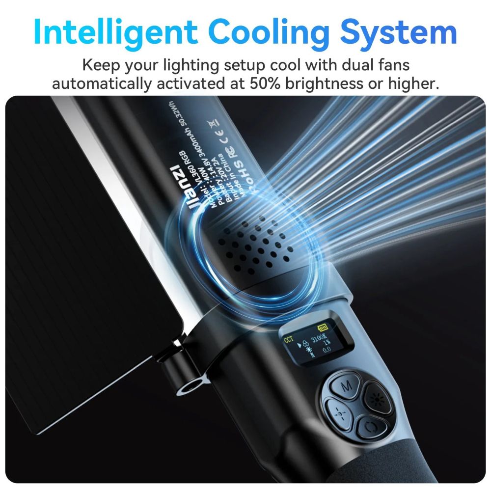 Ulanzi VL360 RGB 40W Pro Tube Light Stick met handvat