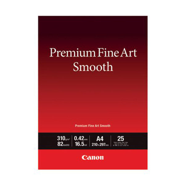 Canon FA-SM 2 Premium FineArt Smooth A4 Paper, 25 sheets, 310g/m²