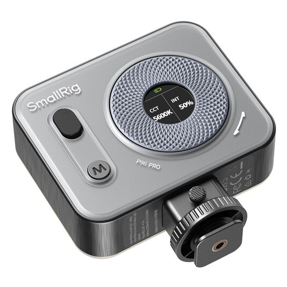 SmallRig Vibe P96 Pro mini LED Video Light (Black) 4660