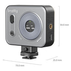 SmallRig Vibe P96 Pro mini LED Video Light (Black) 4660