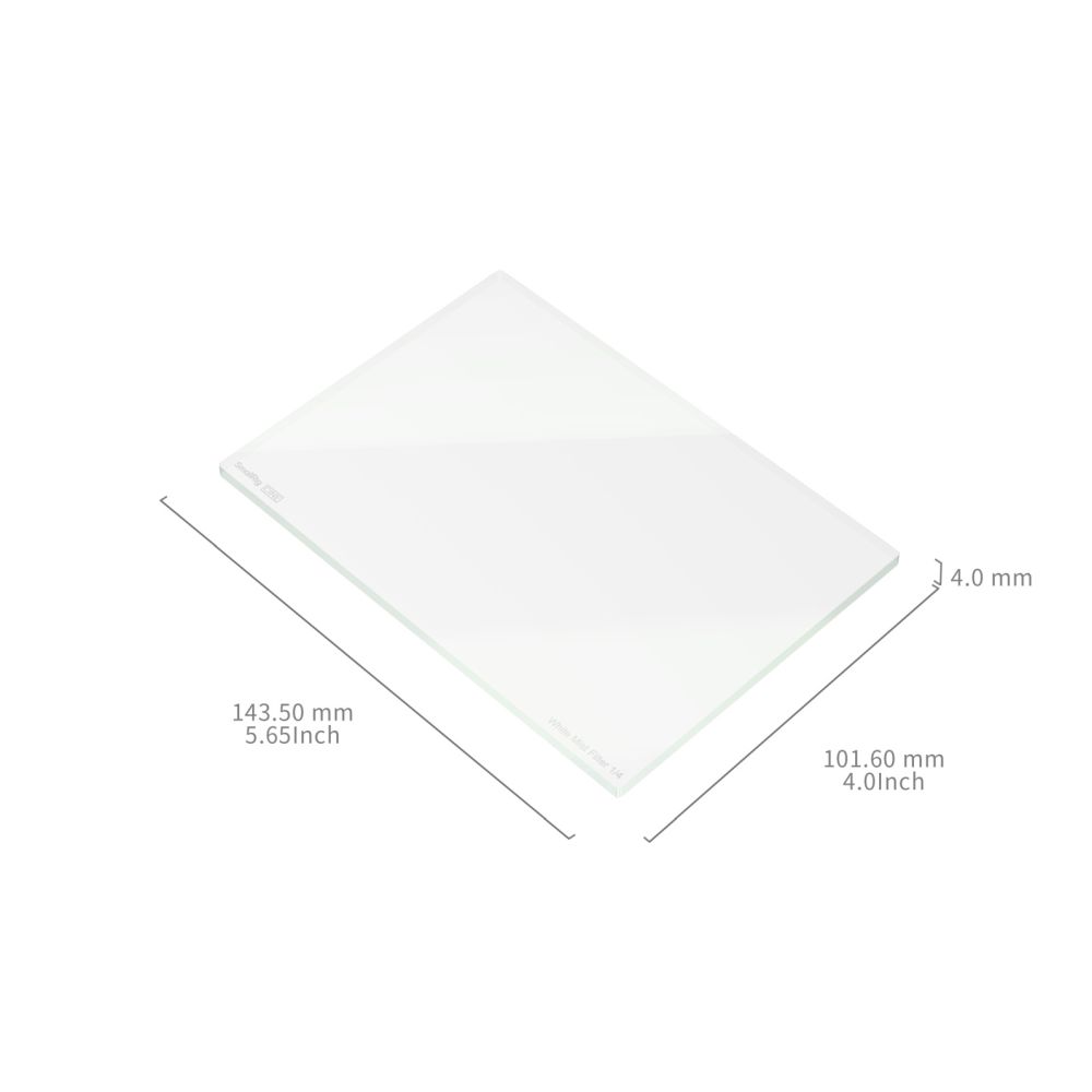 SmallRig CINE 4 x 5.65" White Mist 1/4 Filter 4742