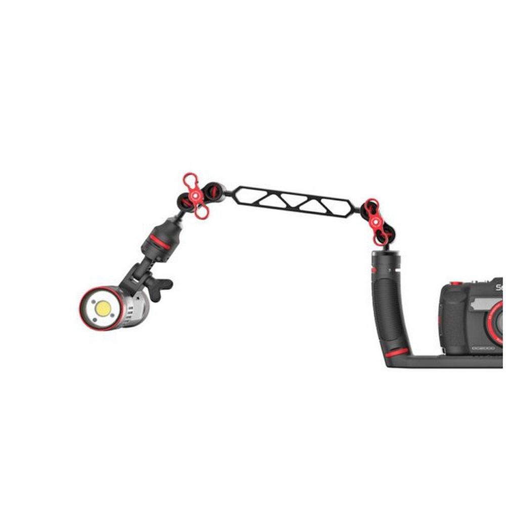 Sealife Flex-Connect 8"/20cm Rigid Ball Arm (fits to 1" ball clamps for a rigid mounting solution)
