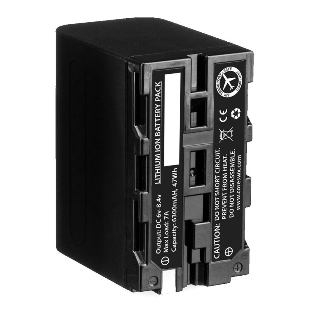 Core SWX 7.2V 6300mAh Sony L-series battery pack NANO-F