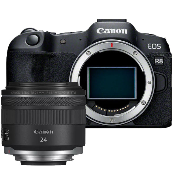 Canon EOS R8 + RF 24mm f/1.8 Macro IS STM