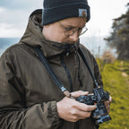 C-Rope Traveler camera strap Silent Black, 100cm Paracord
