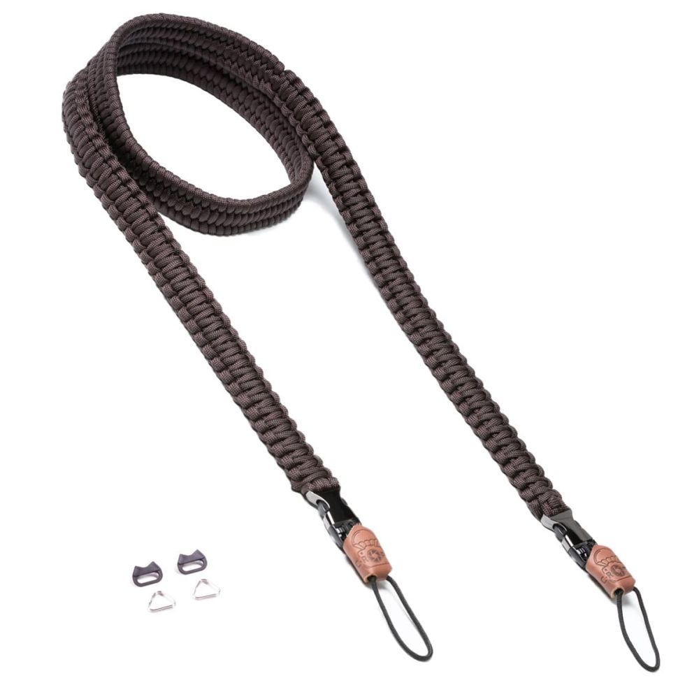 C-Rope Traveler camera strap Dark Coffee, 140cm Paracord