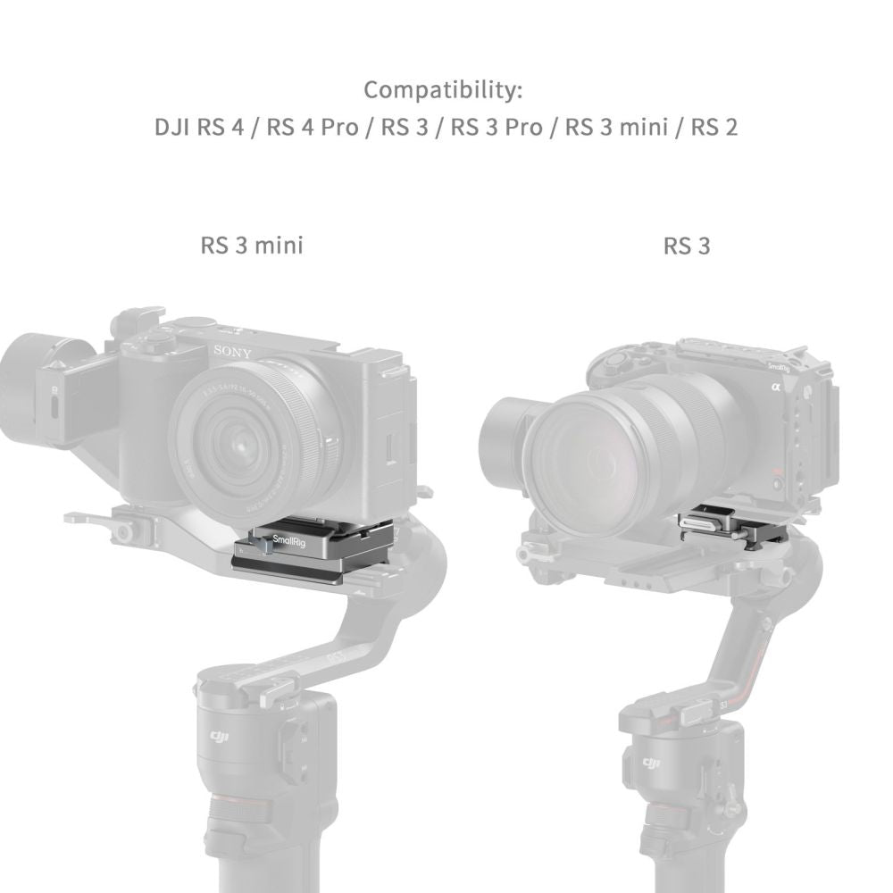 SmallRig HawkLock H38 Arca-Swiss Quick Release Plate for DJI Stabilisers 4639