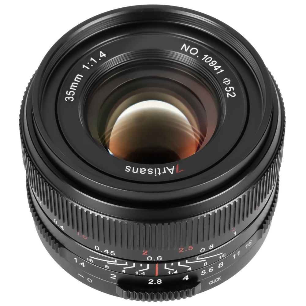 7Artisans 35mm f/1.4 Canon (EOS-R mount) mark III FF black
