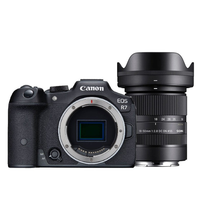 Canon EOS R7 + SIGMA 18-50mm f/2.8 DC DN Canon RF Mount