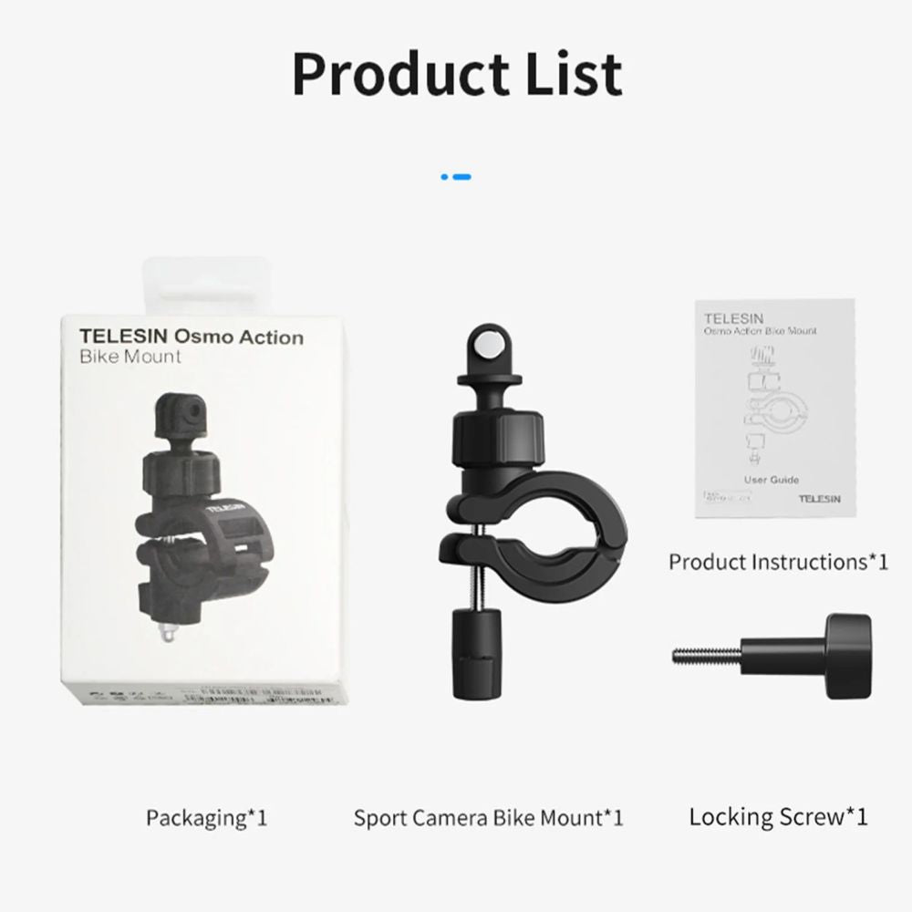 Telesin Cycling Mount for Action Camera