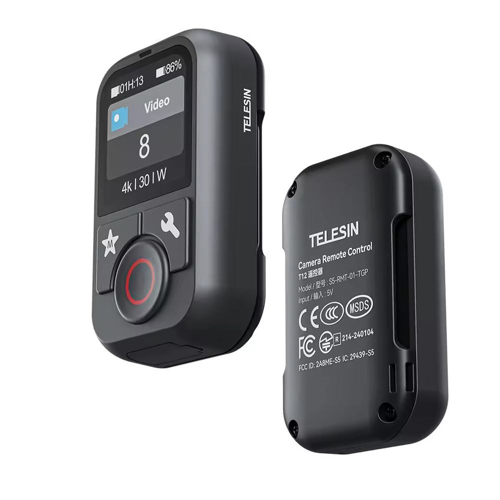 Telesin Bluetooth Remote V2 for GoPro 12/11/10/9/8/Max