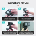 Telesin Quick-Release Backpack clip for GoPro
