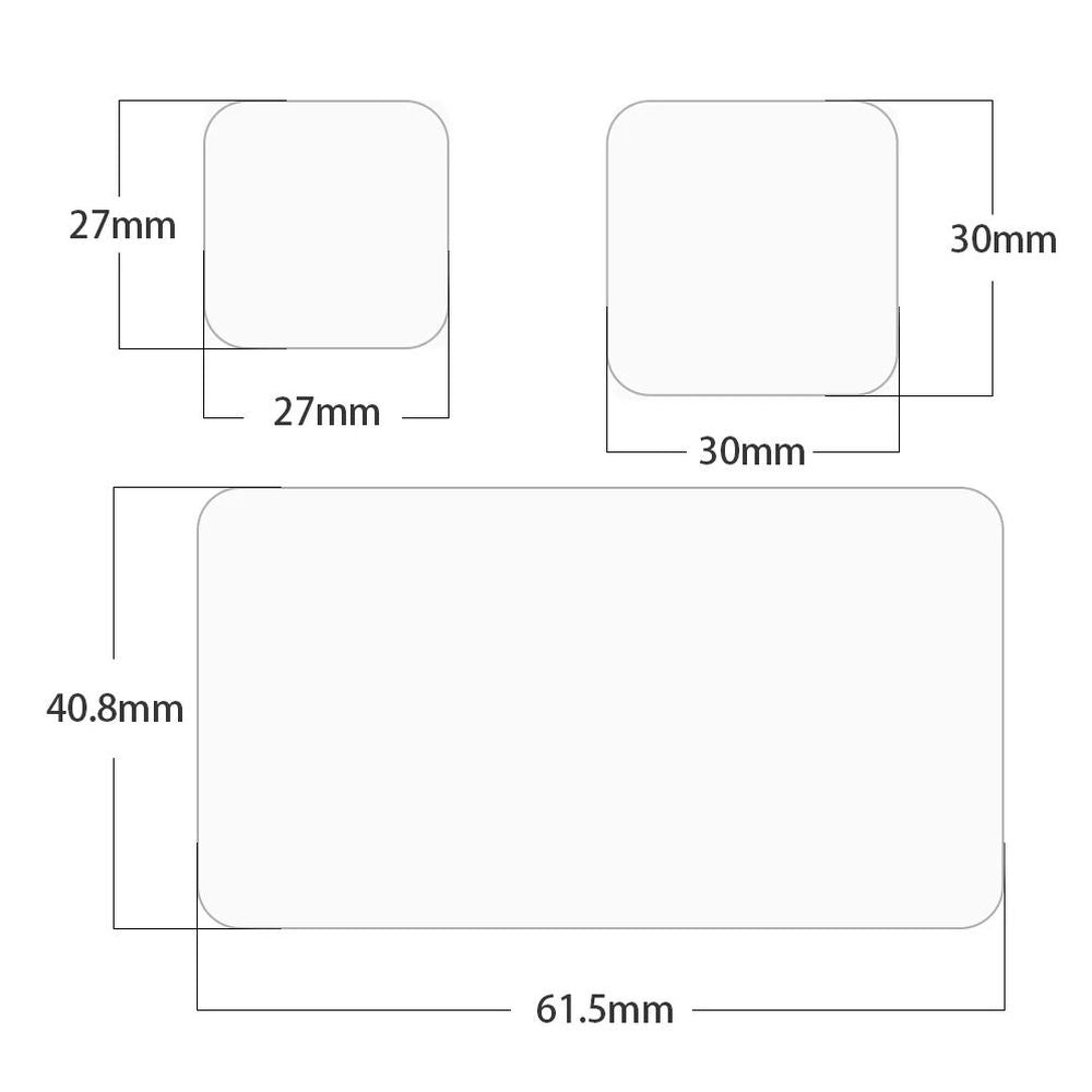 Telesin screen protector film (2 pieces) for GoPro 9/10/11/12