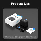 Telesin Charging box for Insta360 X4 batteries (2 slots)