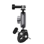 Telesin Crab Claw Clamp Handlebar Mount, aluminium