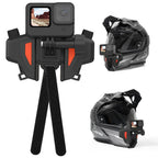 Telesin Premium Helmet Mount / helmet mount, orange