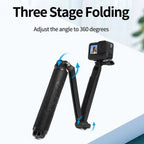 Telesin 3-Way selfie stick for GoPro with tripod and bobber