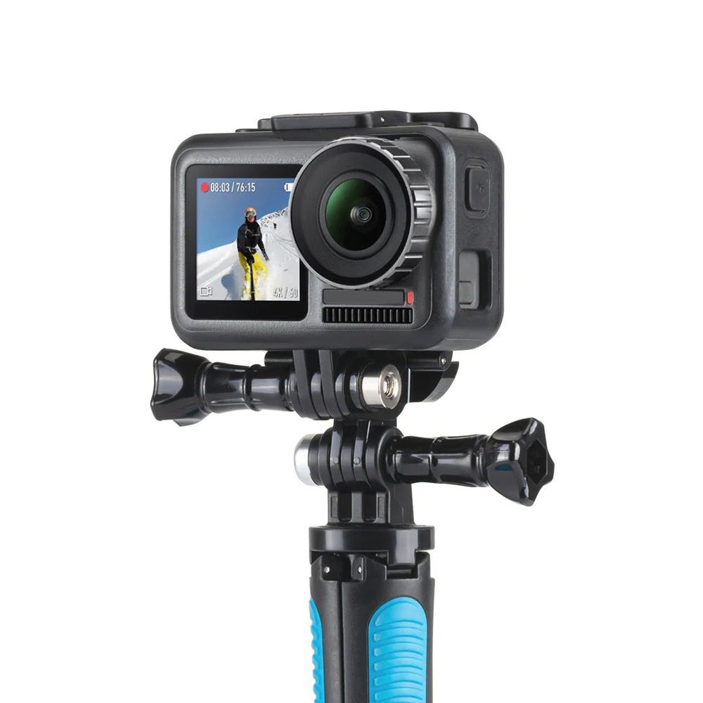 Telesin Dual Action Camera Mount (regular + J Hook Buckle)
