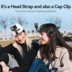 Telesin 2-in-1 Quick Release Head Strap / Cap Clip