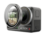 Telesin CPL+ND8/16/32 Lens Filter Kit 4-pack Osmo Action 3/4