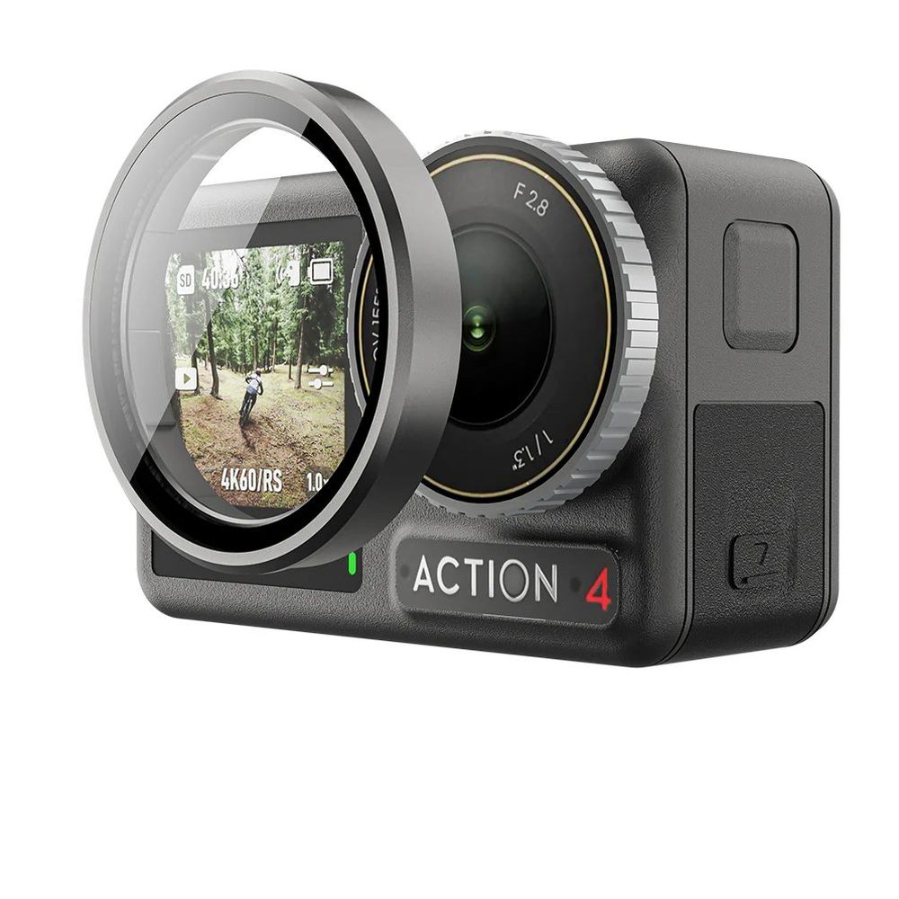 Telesin CPL+ND8/16/32 Lens Filter Kit 4-pack Osmo Action 3/4