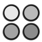 Telesin CPL+ND8/16/32 Lens Filter Kit 4-pack Osmo Action 3/4