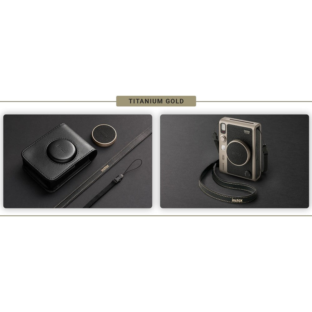 Fujifilm INSTAX mini Evo gold bundle - Limited Edition