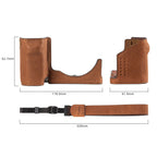 SmallRig Leather Case Kit for Sony ZV-E10 II (Brown) 4889