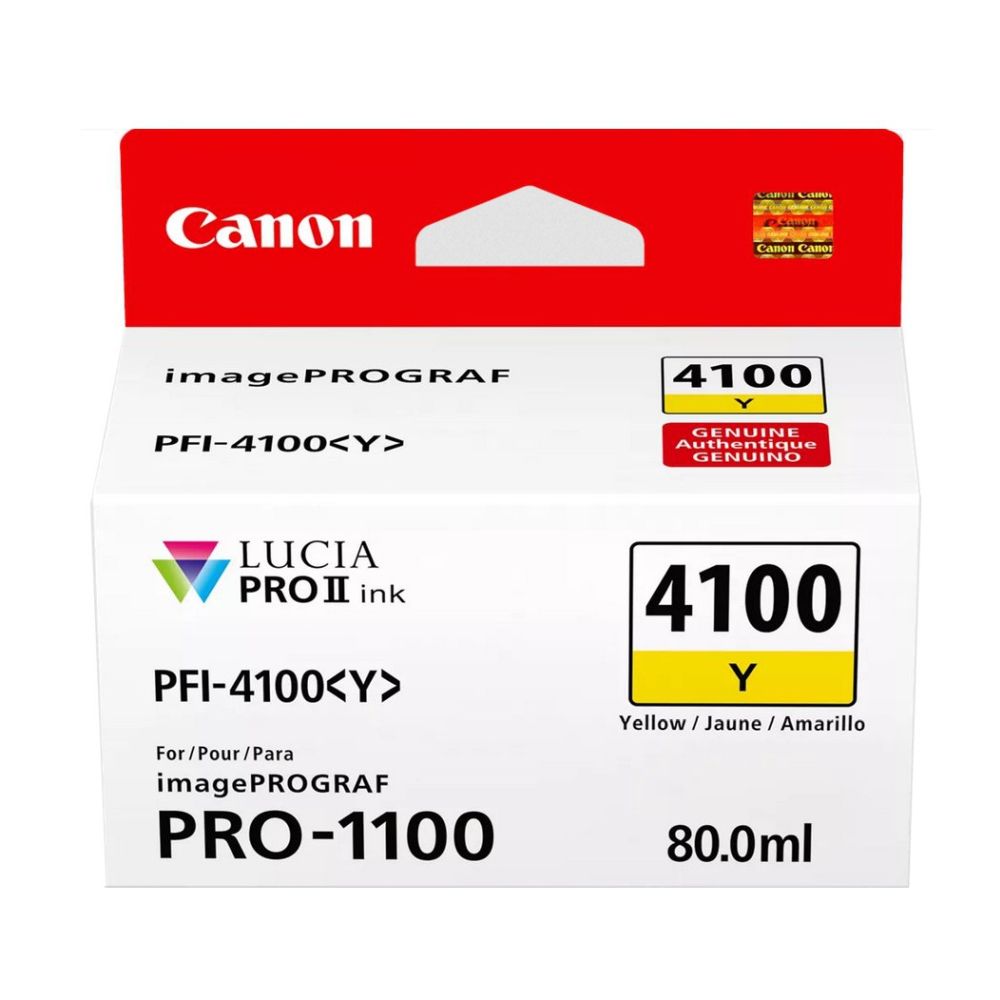 Canon PFI4100 Yellow Ink Tank