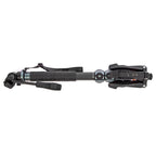 3 Legged Thing Legends Alana Monopod Metallic Slate Grey Kit with DOCZ2 Foot Stabiliser & AH Trinity Darkness, Matte Black