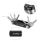 SmallRig x FILM RIOT 7-in-1 Folding Wrench Set with Multiple Angle Positioning (Red) 4811