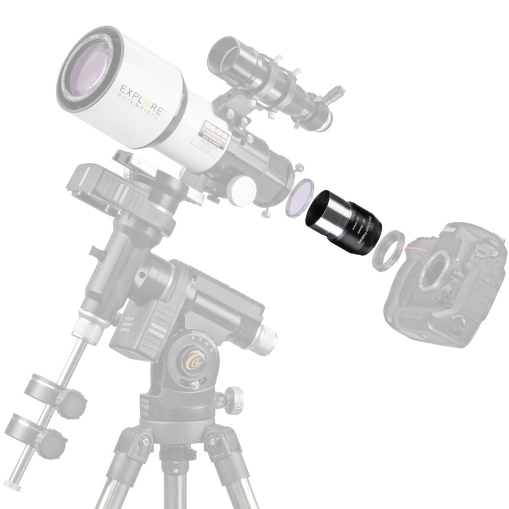 Explore Scientific Zero X field flattener 2"/M48 for ED80 / ED102 / ED127 APO