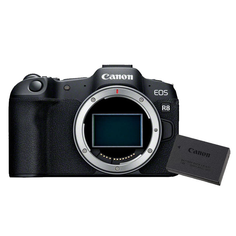 Canon EOS R8 Body + LP-E17 battery camera kit