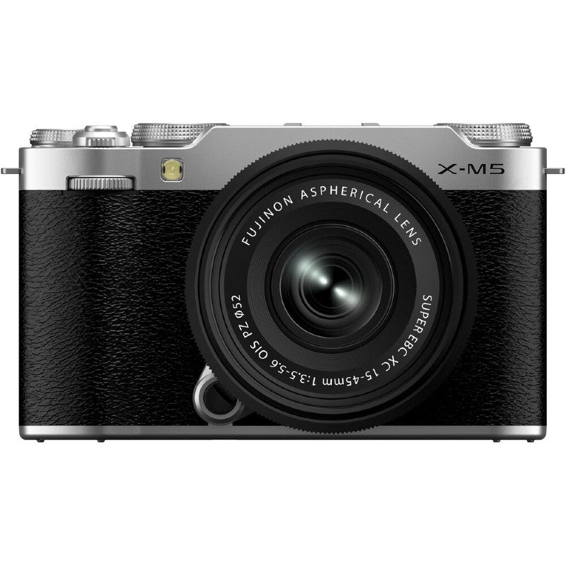 Fujifilm X-M5 body silver + XC 15-45mm