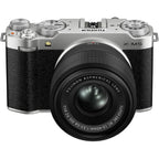 Fujifilm X-M5 body silver + XC 15-45mm