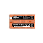 SmallRig 4971 NP-F550 USB-C Rechargeable Camera Battery orange