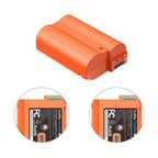 SmallRig 4966 EN-EL15c USB-C Rechargeable Camera Battery orange