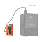 SmallRig 4966 EN-EL15c USB-C Rechargeable Camera Battery orange