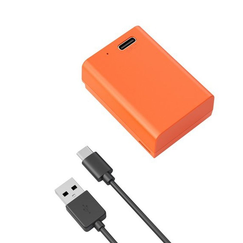 SmallRig 4967 AND-EL25 USB-C Rechargeable Camera Battery orange