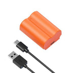 SmallRig 4970 NP-W235 USB-C Rechargeable Camera Battery orange