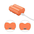 SmallRig 4970 NP-W235 USB-C Rechargeable Camera Battery orange